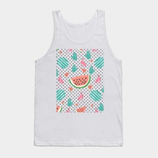 it's summer time! pattern Tank Top